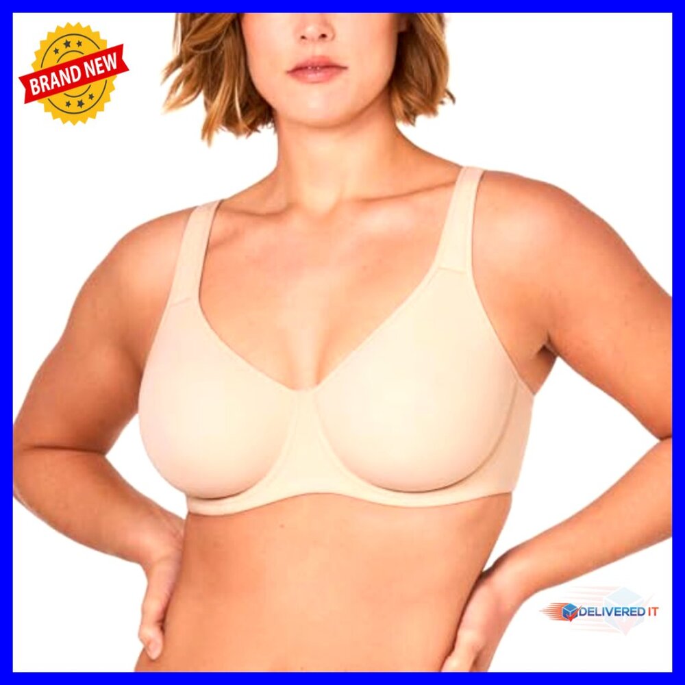 Plus Size Full Coverage Underwire Bra Seamless Un… - image 6